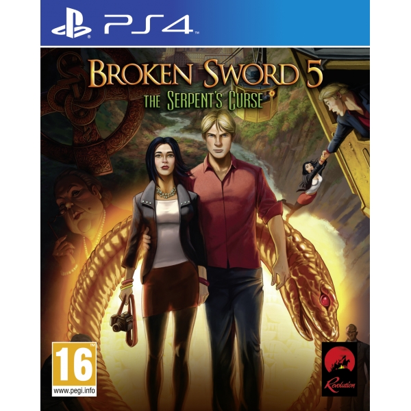 Broken Sword 5 The Serpent's Curse PS4 Game Broken Sword 5 The Serpent's Curse PS4 Game